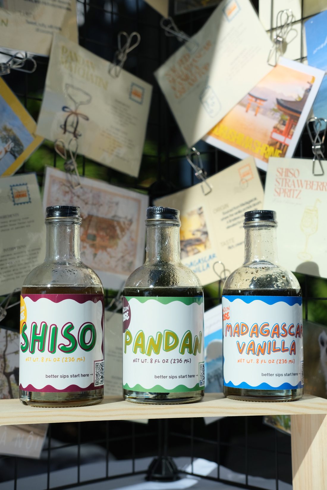 Chandon House syrups