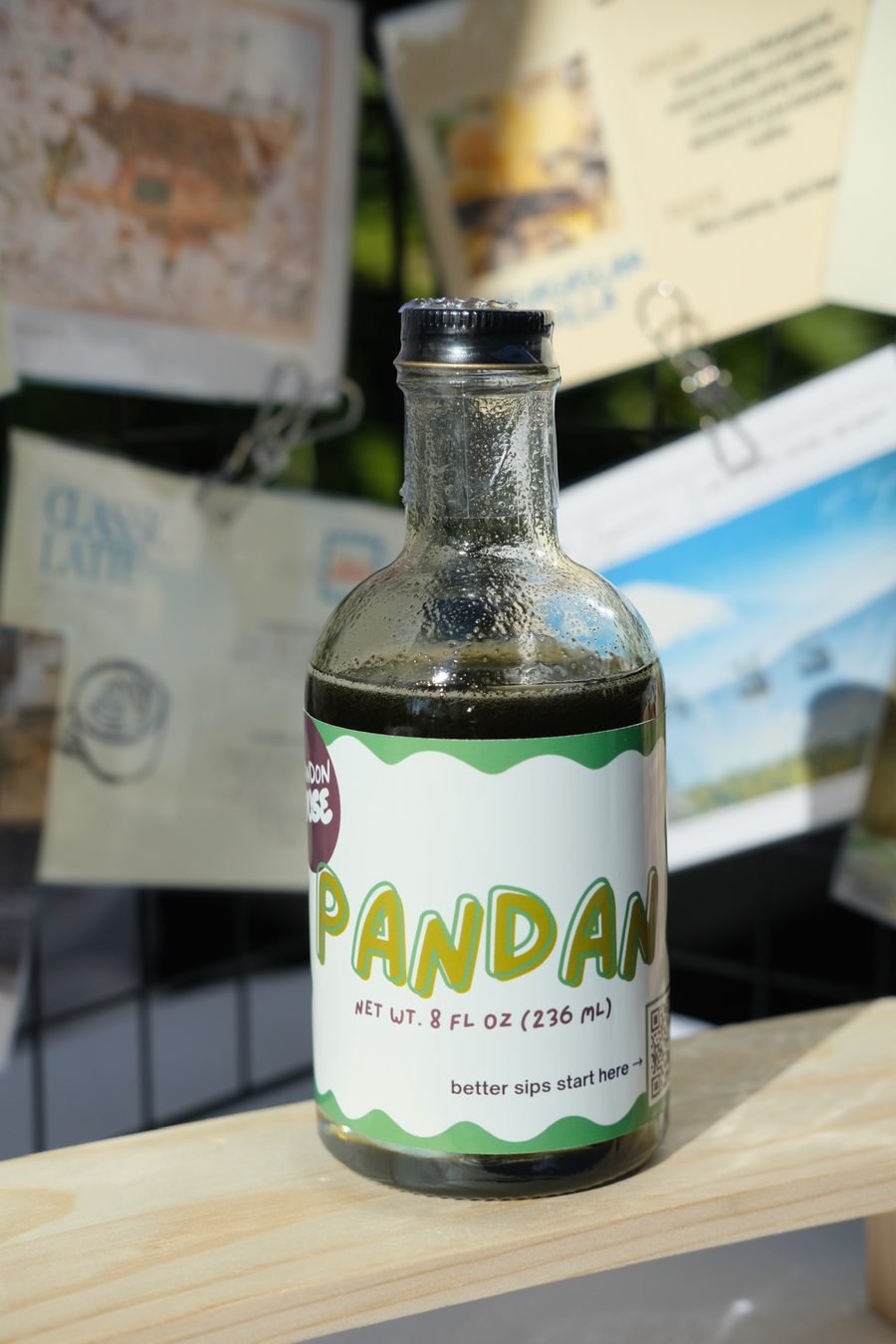 Pandan syrup