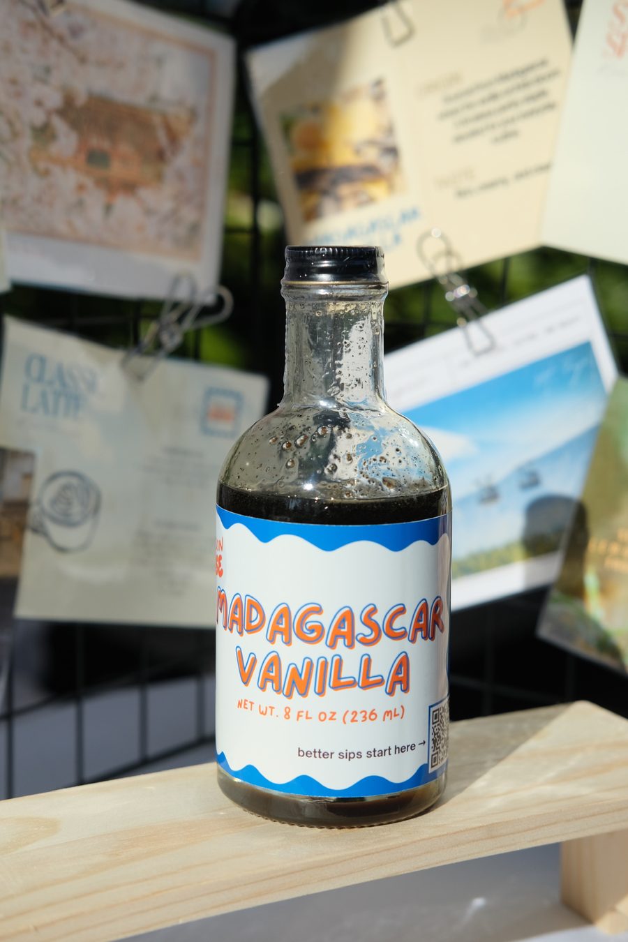 Madagascar Vanilla syrup